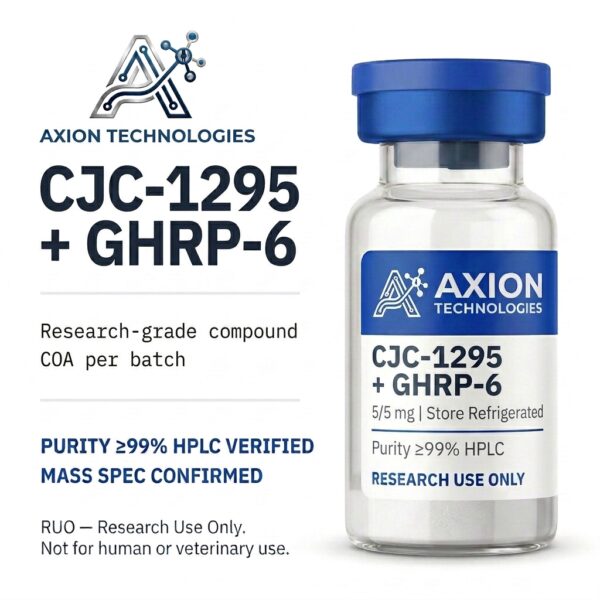 CJC-1295 (No DAC) + GHRP-6 research vial
