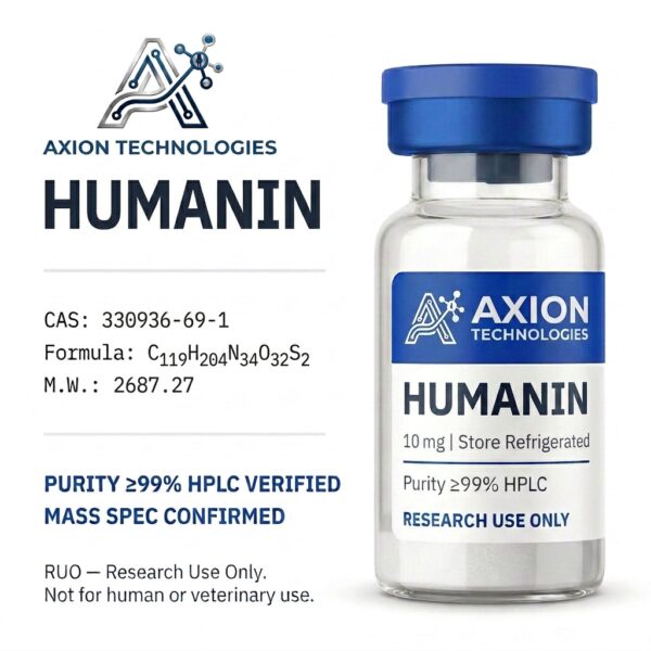 Humanin research vial