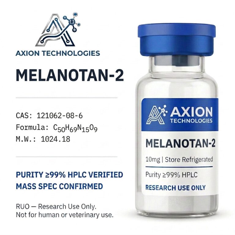 Melanotan II for laboratory research - Axion Research Peptides
