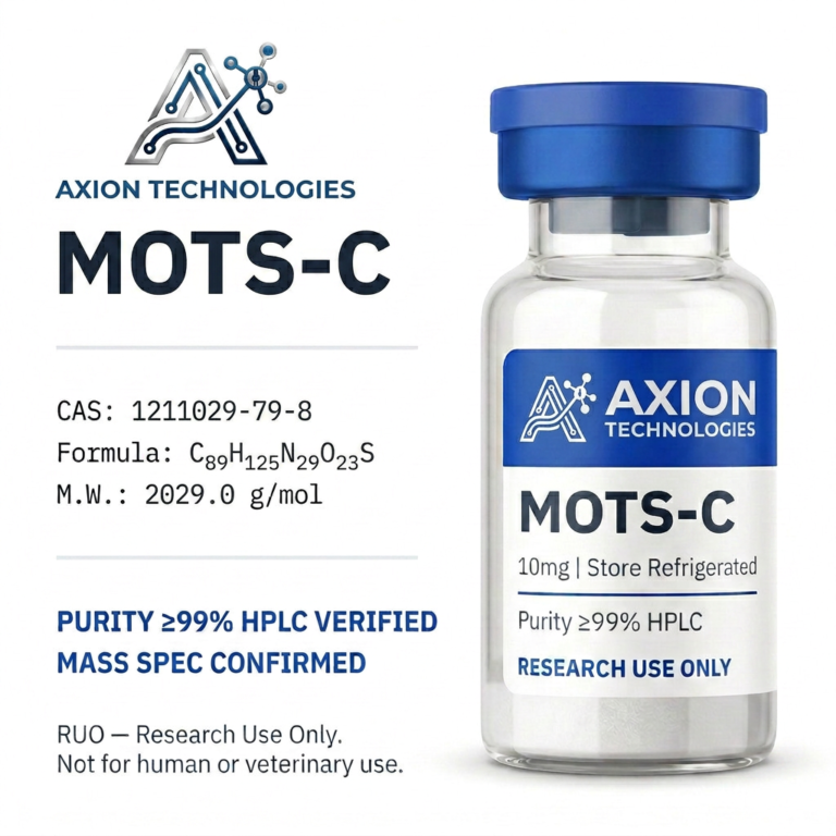 MOTS-C for laboratory research - Axion Research Peptides