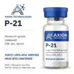 P-21 for laboratory research - Axion Research Peptides
