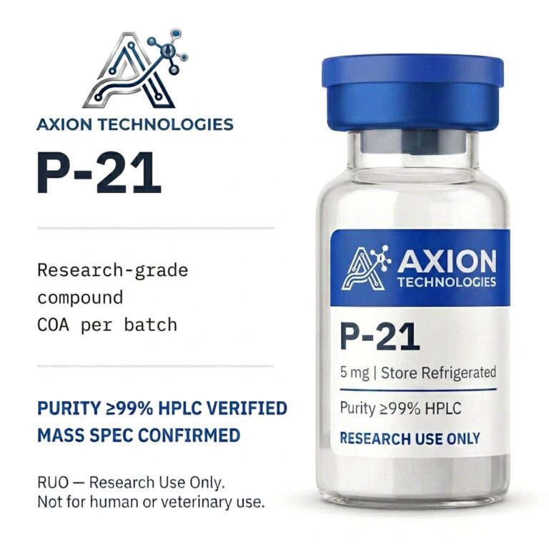 P-21 for laboratory research - Axion Research Peptides
