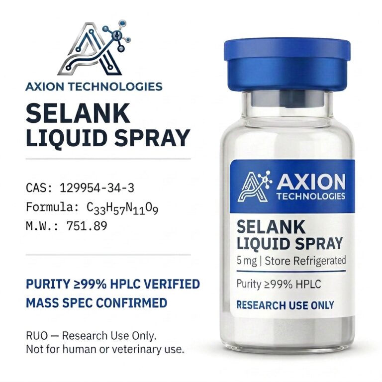 Selank Spray Nasal for laboratory research - Axion Research Peptides