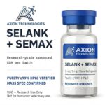Selank + Semax for laboratory research - Axion Research Peptides