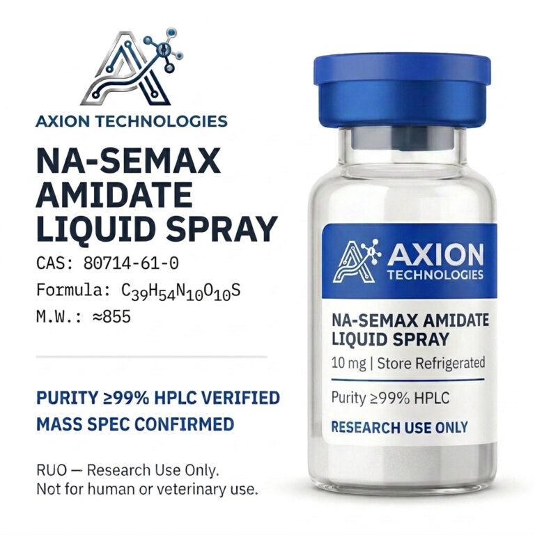 NA-Semax Amidato Spray Nasal for laboratory research - Axion Research Peptides