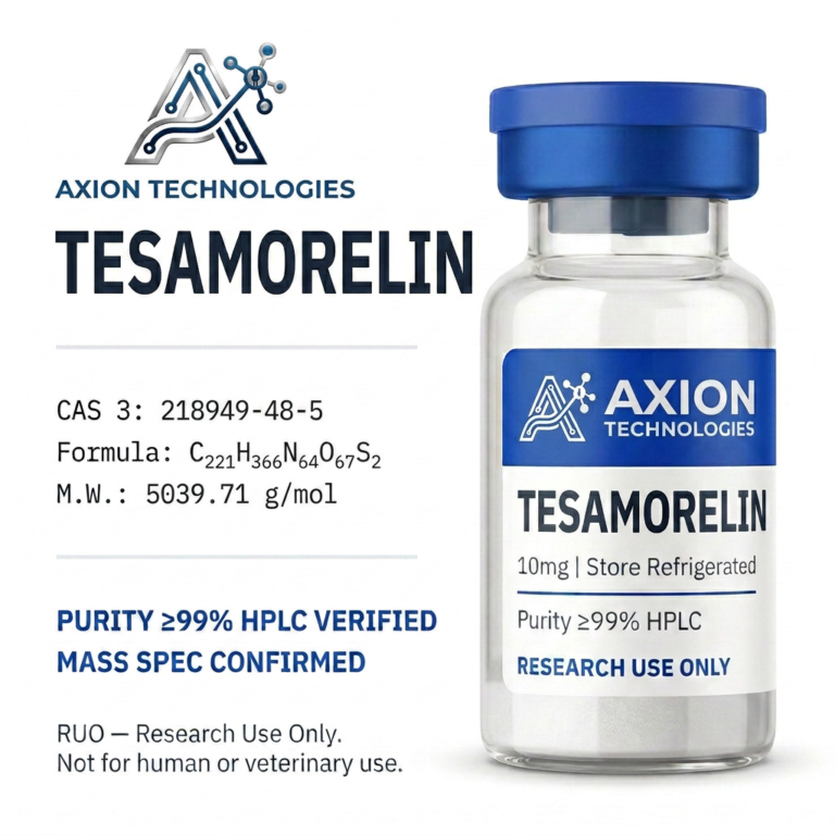 Tesamorelin for laboratory research - Axion Research Peptides