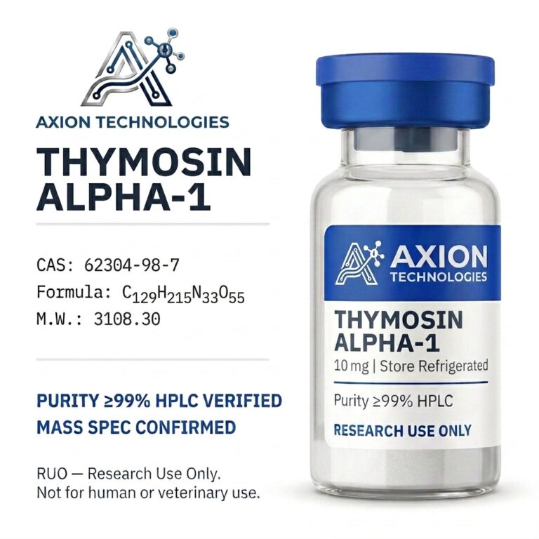 Thymosin Alpha-1 for laboratory research - Axion Research Peptides