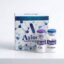 KLOW 80 mg lyophilized research peptide vial and Axion Research Peptides box