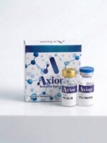 PE-22-28 10 mg lyophilized research peptide vial and Axion Research Peptides box